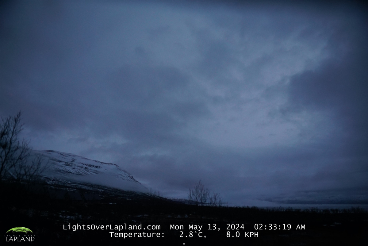 Lights Over Lapland, Abisko, Sweden aurora live camera
